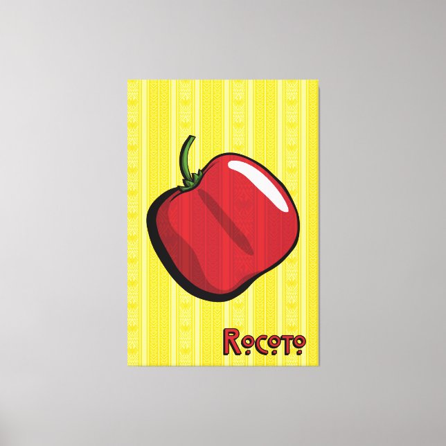 Rocoto Chilli Pepper Canvas Art (Front)