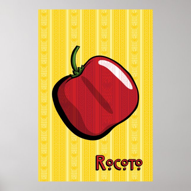 Rocoto Chilli Pepper Poster (Front)