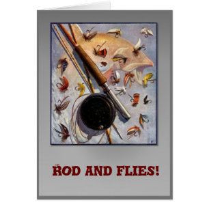 Rod and flies