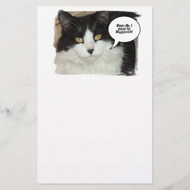 Rod Blagojevich Stationery (Front)