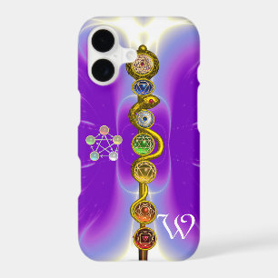 ROD OF ASCLEPIUS 7 CHAKRAS,YOGA ,SPIRITUAL ENERGY