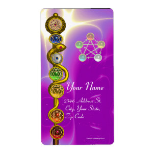 ROD OF ASCLEPIUS 7 CHAKRAS,YOGA ,SPIRITUAL ENERGY