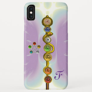 ROD OF ASCLEPIUS 7 CHAKRAS,YOGA ,SPIRITUAL ENERGY iPhone XS MAX CASE