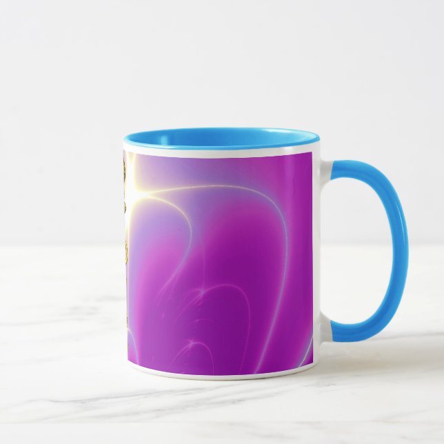 ROD OF ASCLEPIUS 7 CHAKRAS,YOGA ,SPIRITUAL ENERGY MUG (Right)