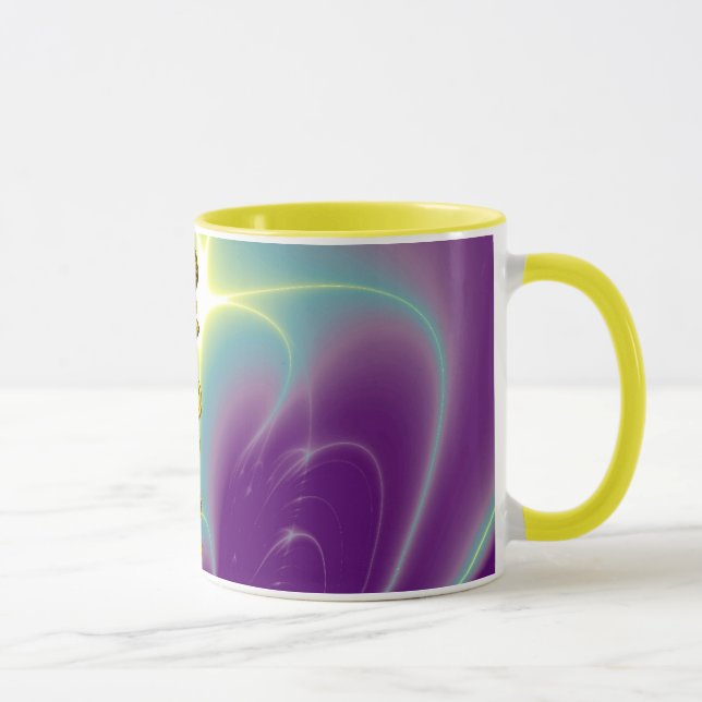 ROD OF ASCLEPIUS 7 CHAKRAS,YOGA ,SPIRITUAL ENERGY MUG (Right)