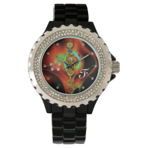 ROD OF ASCLEPIUS 7 CHAKRAS,YOGA ,SPIRITUAL ENERGY WATCH