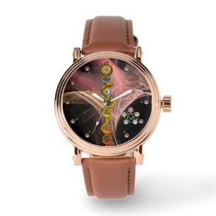 ROD OF ASCLEPIUS 7 CHAKRAS,YOGA ,SPIRITUAL ENERGY WATCH