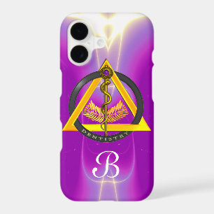 ROD OF ASCLEPIUS DENTIST DENTISTRY MONOGRAM