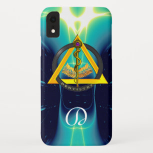 ROD OF ASCLEPIUS DENTIST DENTISTRY MONOGRAM iPhone XR CASE