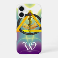 ROD OF ASCLEPIUS DENTIST DENTISTRY MONOGRAM