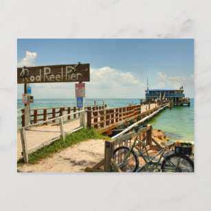 Rod & Reel Pier Postcard