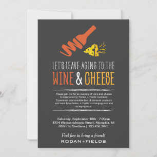 Rodan and Fields Invitation Wine & Cheese