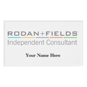 Rodan and Fields name badge