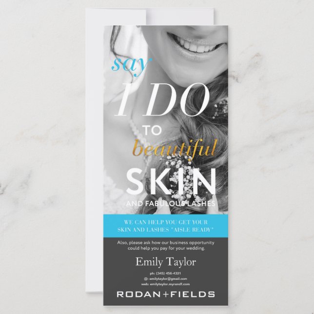 Rodan and Fields Wedding Flyer (Front)