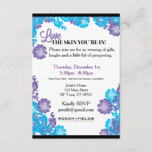 Rodan + Fields Invitation Template