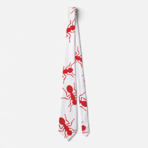 Rode mieren, mierennest. Halloween feest Tie