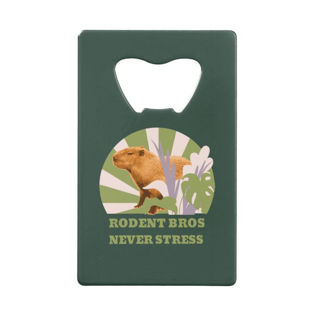 Rodent Bros Never Stress Capybara (Front)
