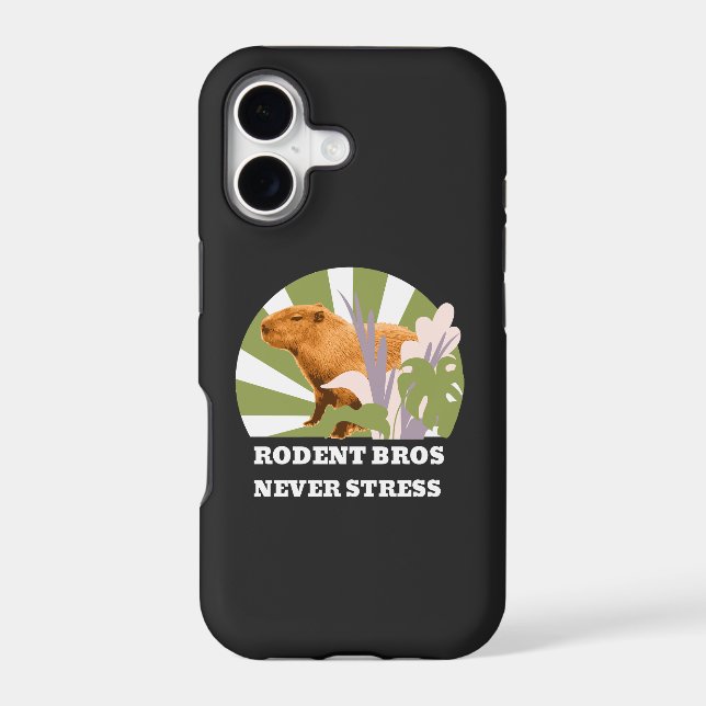 Rodent Bros Never Stress Funny Capybara (Back)