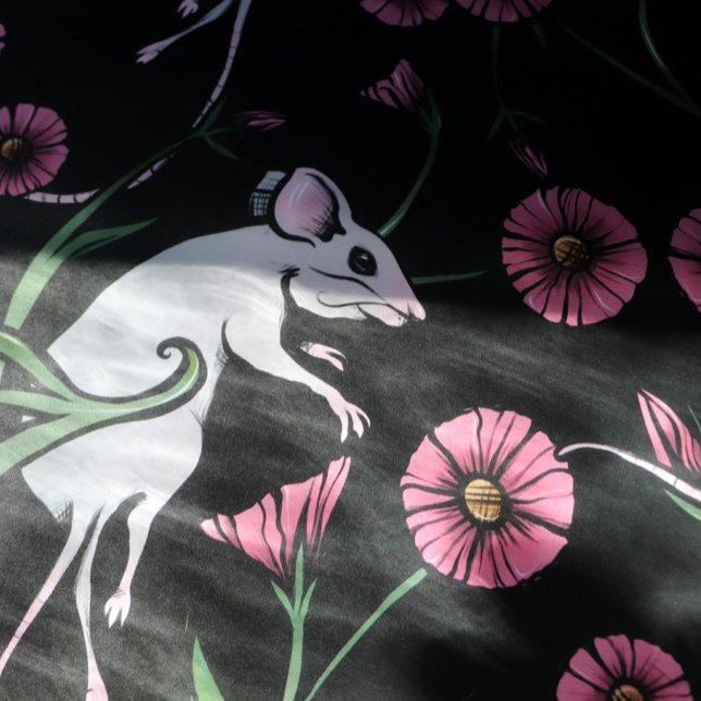 Rodent Floral Pattern Wrapping Paper (Creator Uploaded)