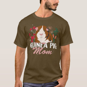 Rodent Pet Mummy Animal Guinea Pig Mum Cute Guinea T-Shirt