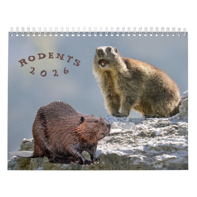Rodents calendar (Cover)