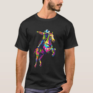 Rodeo Barrel Racer Barrel Racing Horseback Riding T-Shirt