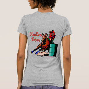 Rodeo Barrel Racing Rodeo Star T-Shirt