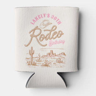 Rodeo Birthday Can Cooler