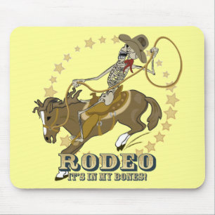 Rodeo Bones Mouse Mat