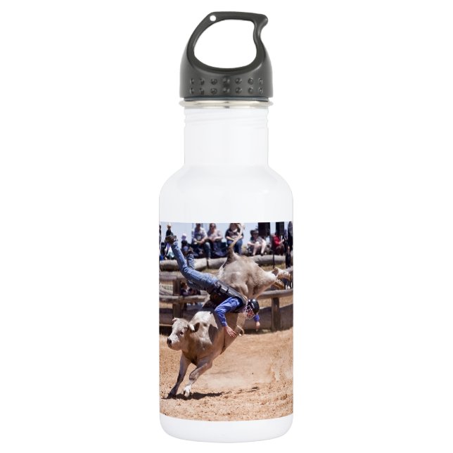 Rodeo Bucking Bull 532 Ml Water Bottle (Front)