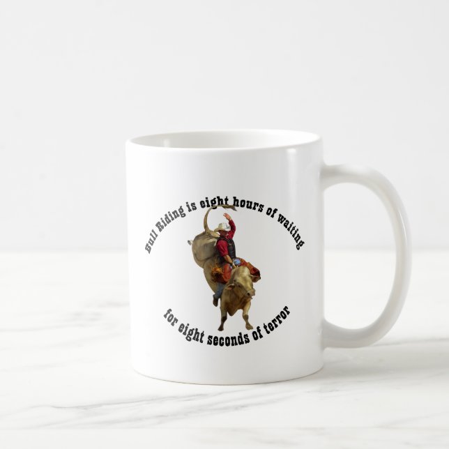 Rodeo - Bull Riding - PBR - Red Ryder Coffee Mug (Right)
