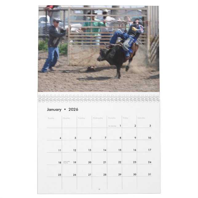 Rodeo Calendar (Jan 2026)