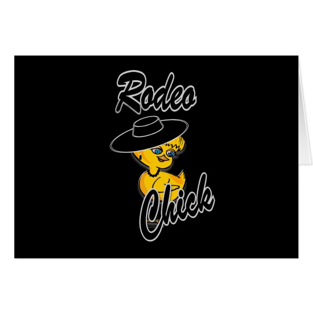 Rodeo Chick #4 (Front Horizontal)