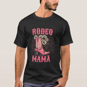 Rodeo Country Western Cowgirl Pink Cowboy Boots Ro T-Shirt