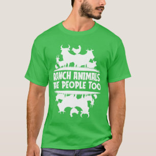 Rodeo Cowboy Animals Ranch Cowboy family T-Shirt