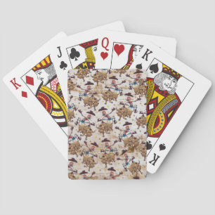 Rodeo Cowboy Bull Riding Country Western Playing Cards