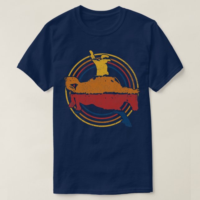 Rodeo Cowboy Horse Riding 2 T-Shirt (Design Front)