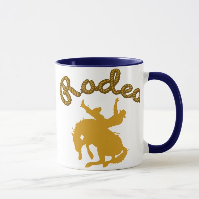 Rodeo Cowboy mug (Right)