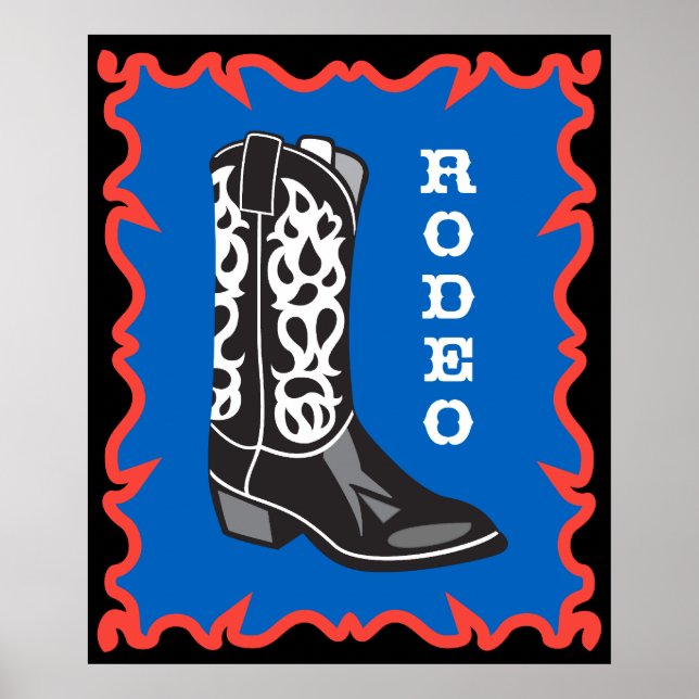 Rodeo Cowboy Poster (Front)