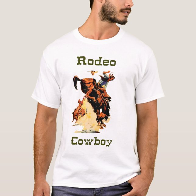 Rodeo Cowboy T-Shirt (Front)