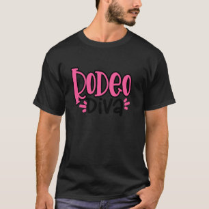 Rodeo Diva Country Cowgirl Princess Girls Western T-Shirt