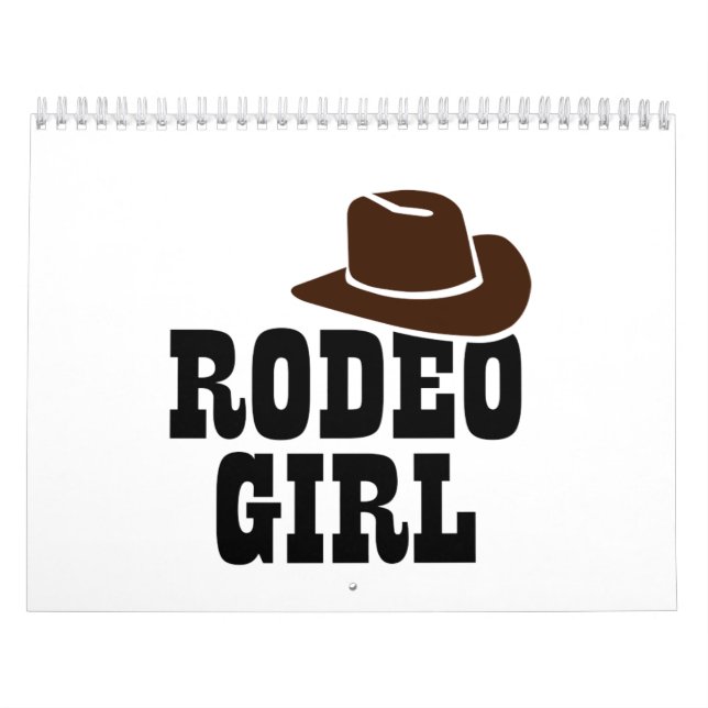 Rodeo girl calendar (Cover)