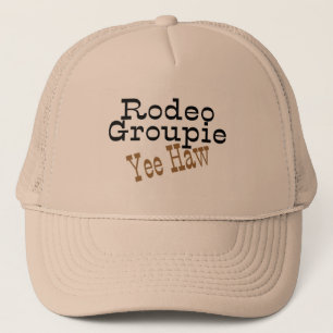 Rodeo Groupie Yee Haw Trucker Hat
