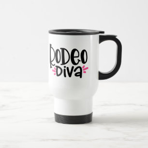 Rodeo Horse Lover Country Western Cowboy Texas Travel Mug