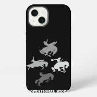 Rodeo Horses | Black Background