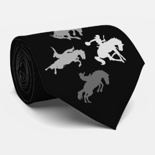 Rodeo Horses Black Tie