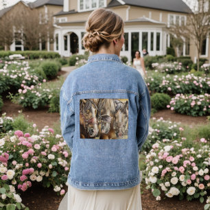 Rodeo Horses Denim Jacket