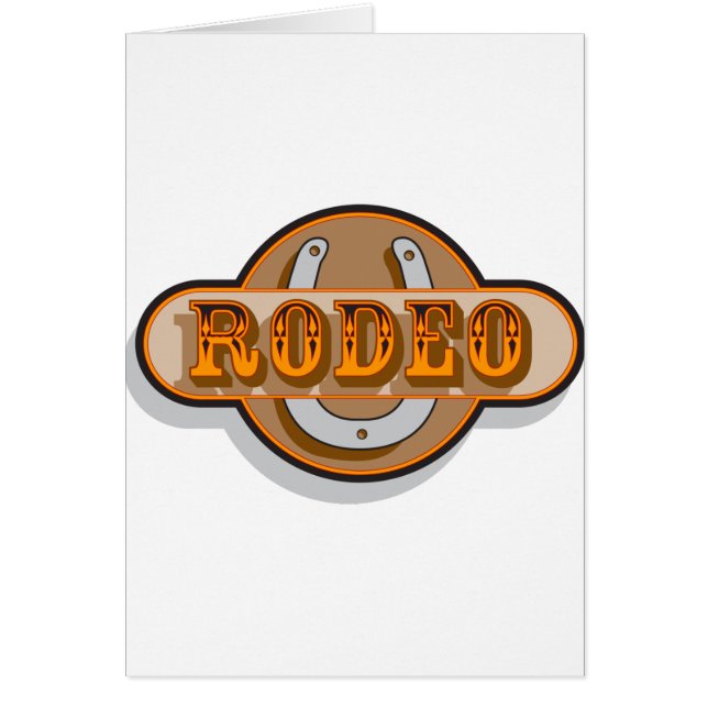 Rodeo Horseshoe (Front)