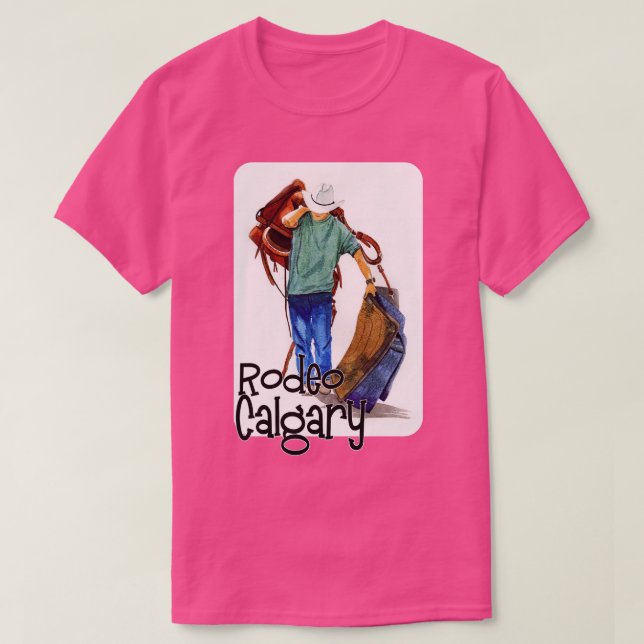 Rodeo In Calgary T-Shirt (Design Front)