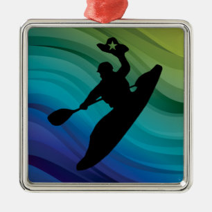 Rodeo Kayak Metal Tree Decoration